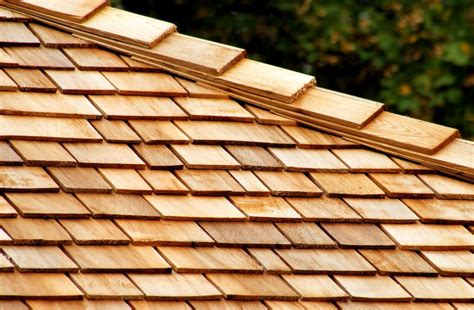 wood roofing & sheet metal|different types of wood shingles.